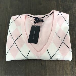 Women’s Tommy Hilfiger Sweater (Pink Argyle)